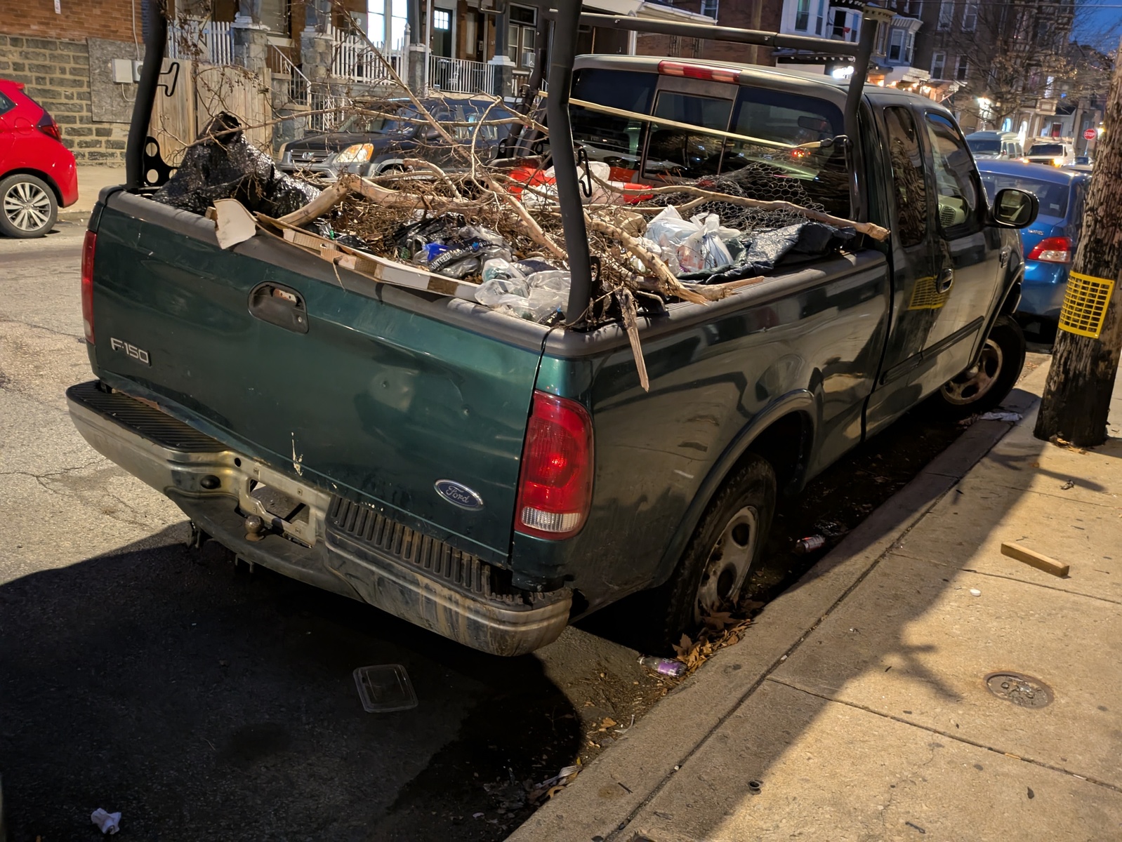 Photographic documentation of the work as submitted to the city's 311 record.