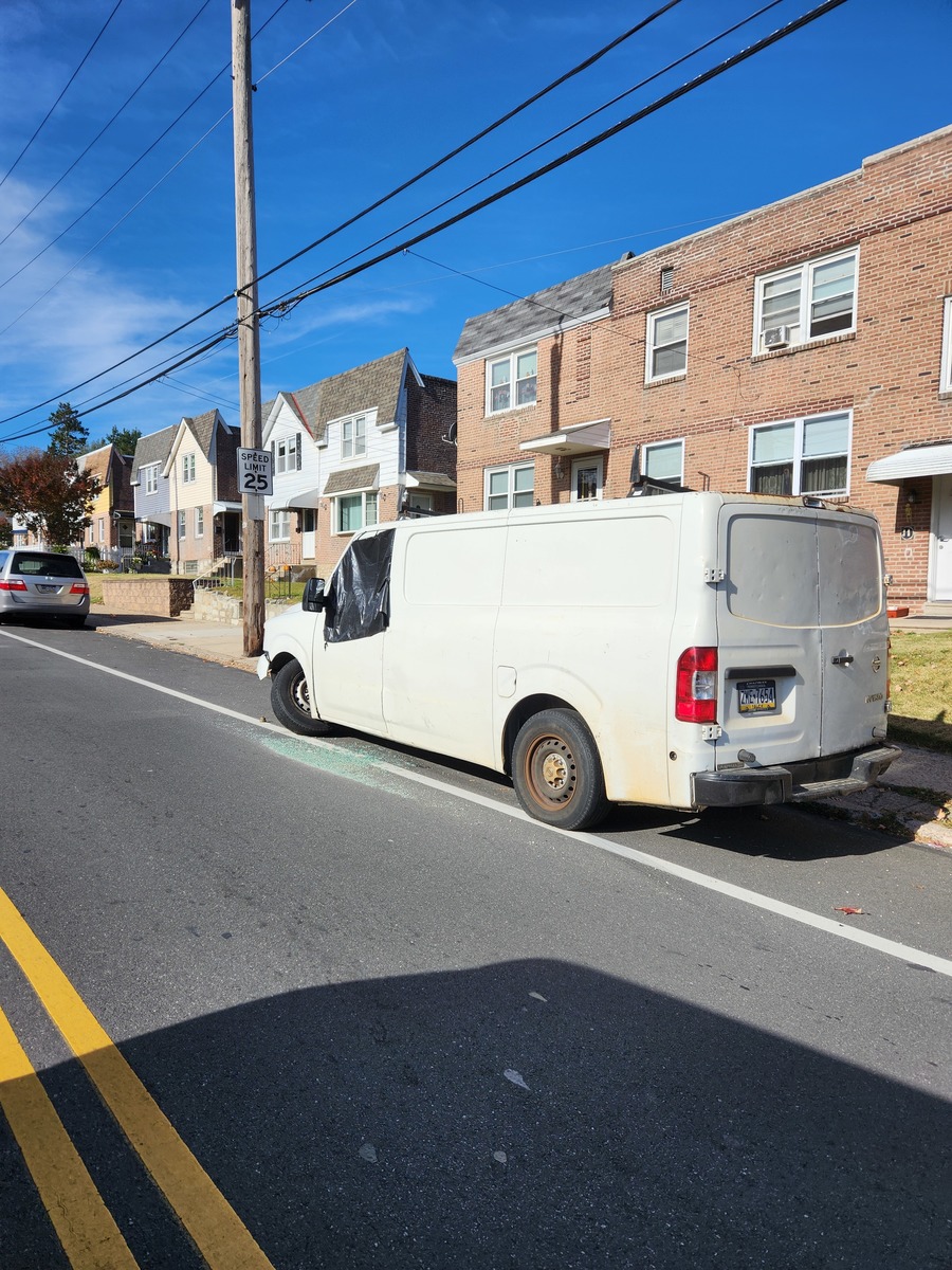 Photographic documentation of the work as submitted to the city's 311 record.