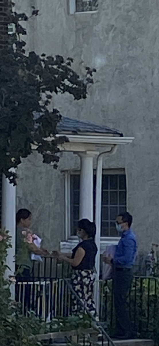 Photographic documentation of the work as submitted to the city's 311 record.