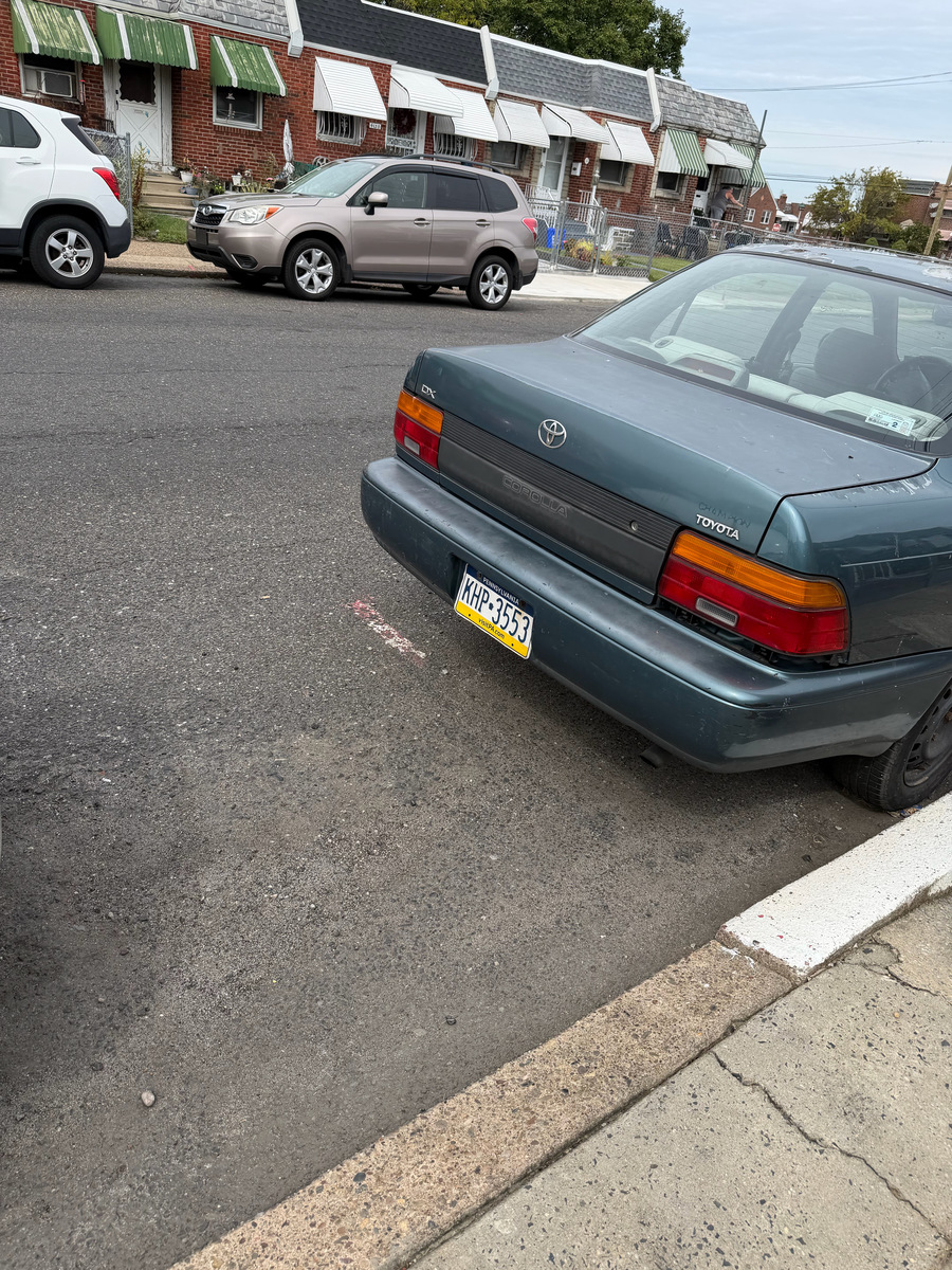 Photographic documentation of the work as submitted to the city's 311 record.