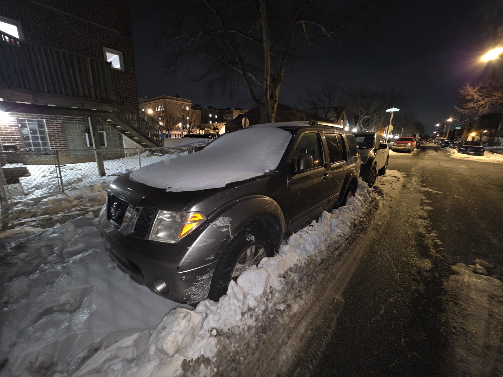 Photographic documentation of the work as submitted to the city's 311 record.