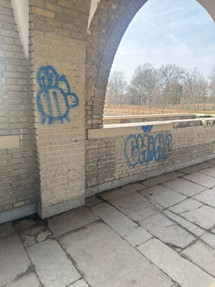Photographic documentation of the work as submitted to the city's 311 record.
