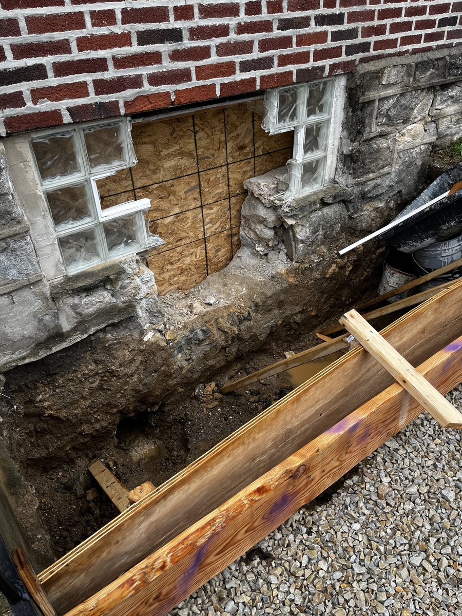 Photographic documentation of the work as submitted to the city's 311 record.
