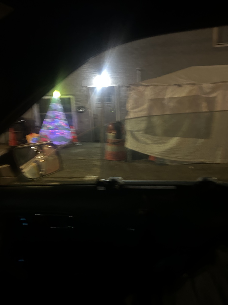Photographic documentation of the work as submitted to the city's 311 record.