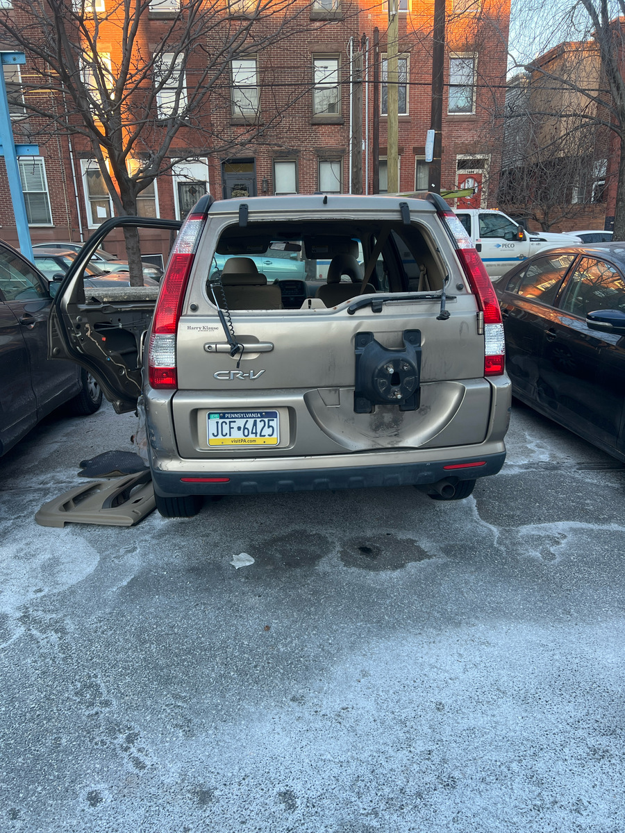 Photographic documentation of the work as submitted to the city's 311 record.
