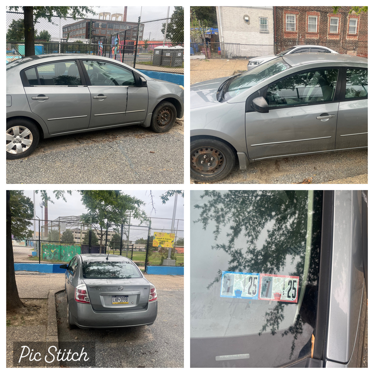 Photographic documentation of the work as submitted to the city's 311 record.