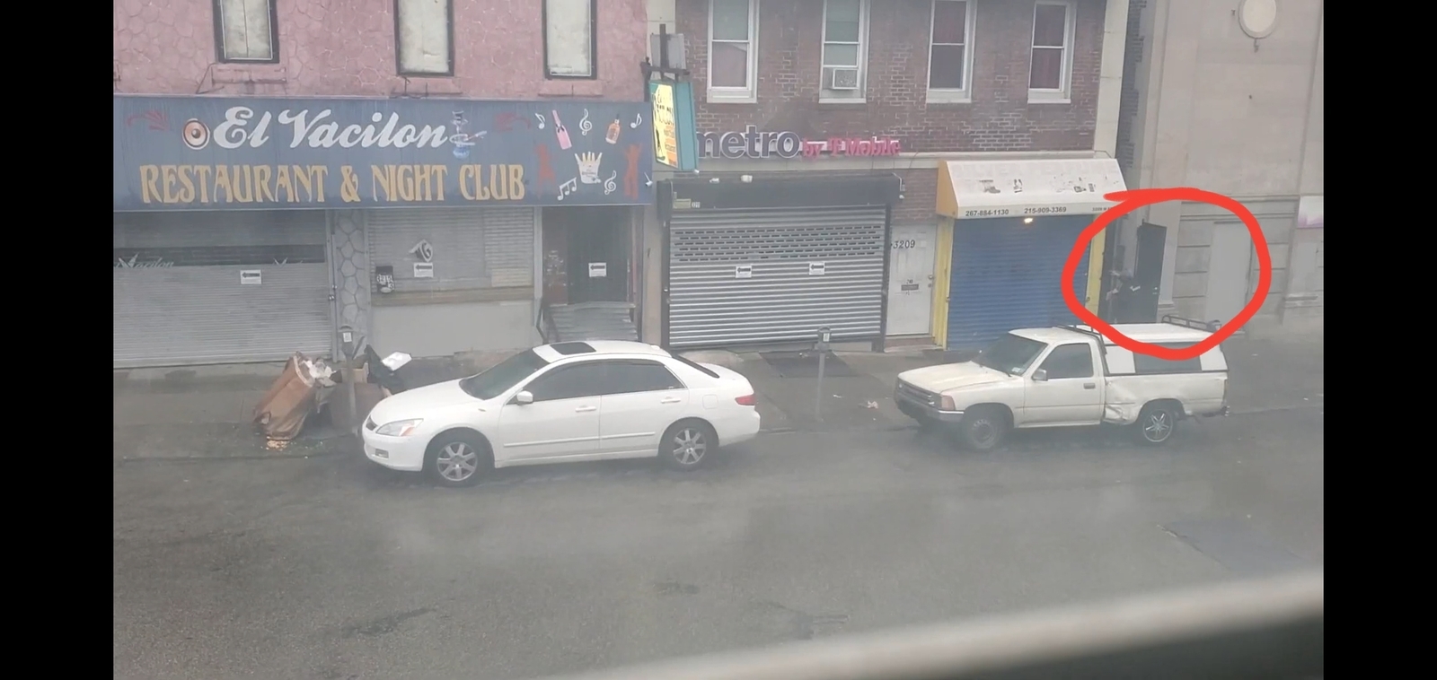 Photographic documentation of the work as submitted to the city's 311 record.