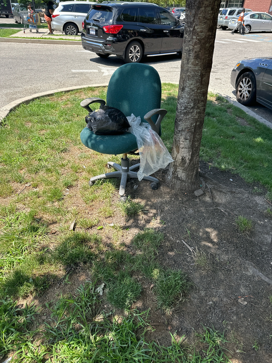 Photographic documentation of the work as submitted to the city's 311 record.