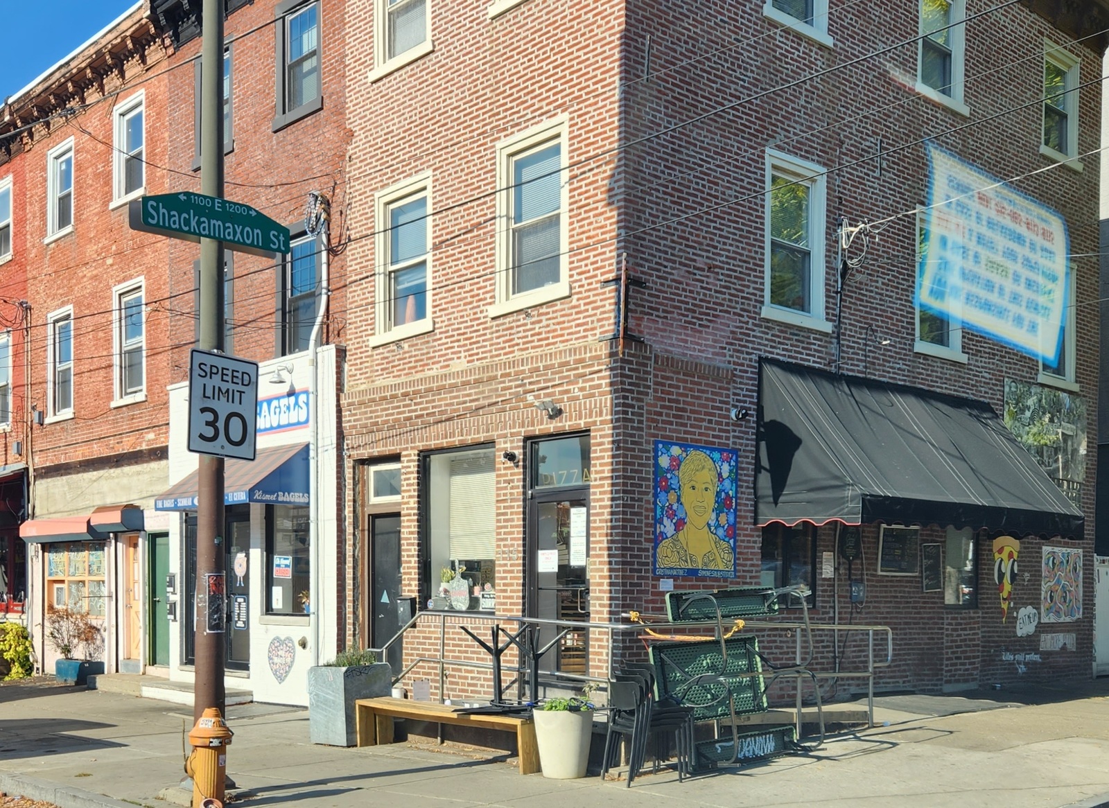 Photographic documentation of the work as submitted to the city's 311 record.