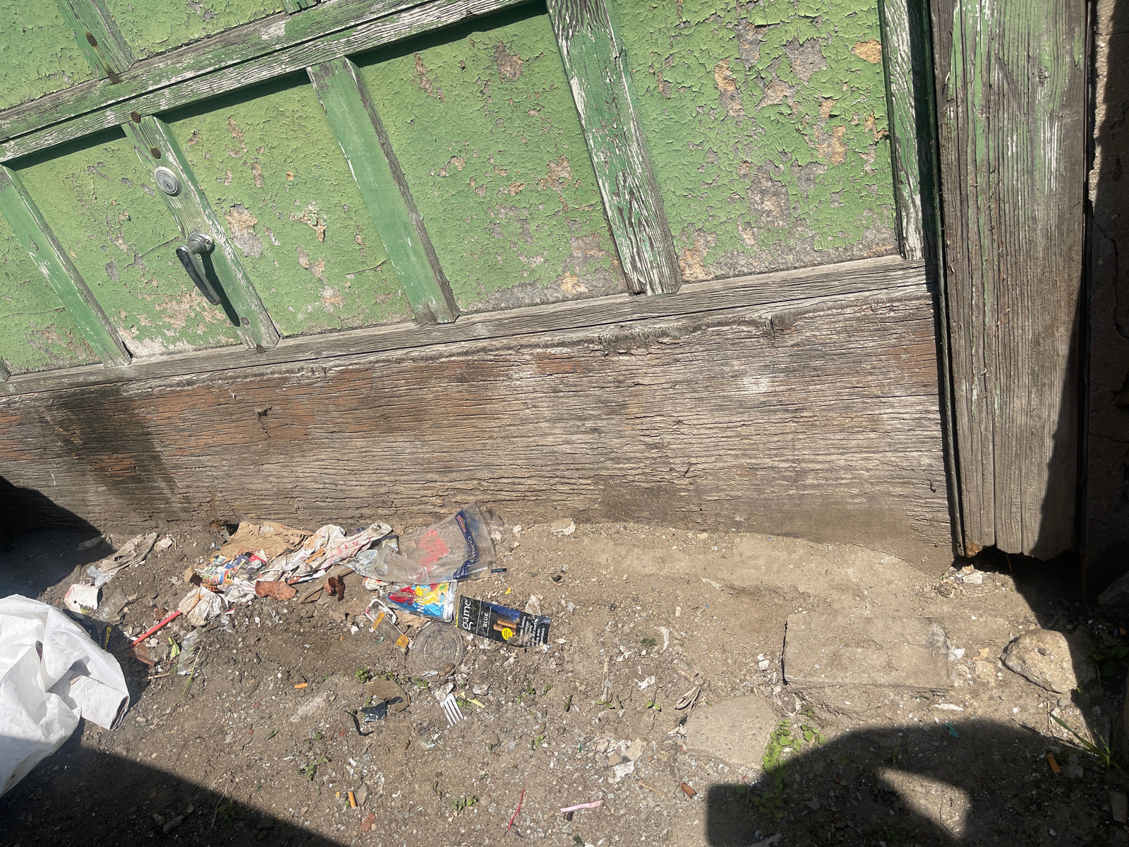 Photographic documentation of the work as submitted to the city's 311 record.