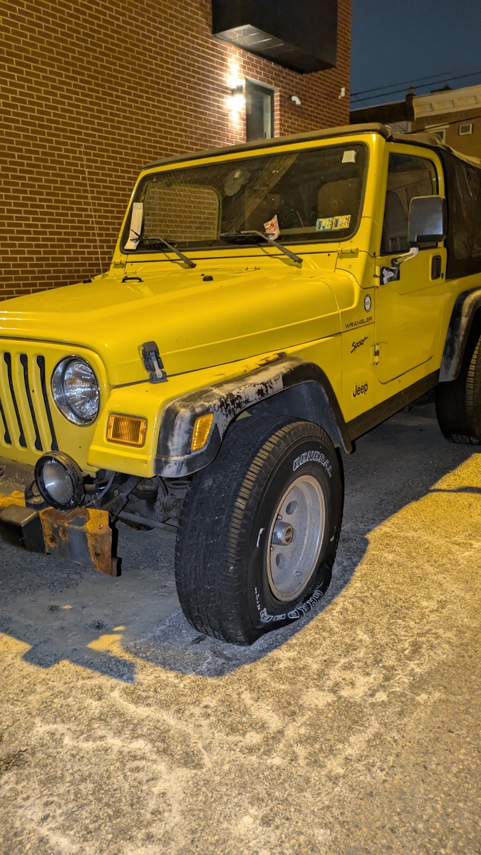 Photographic documentation of the work as submitted to the city's 311 record.
