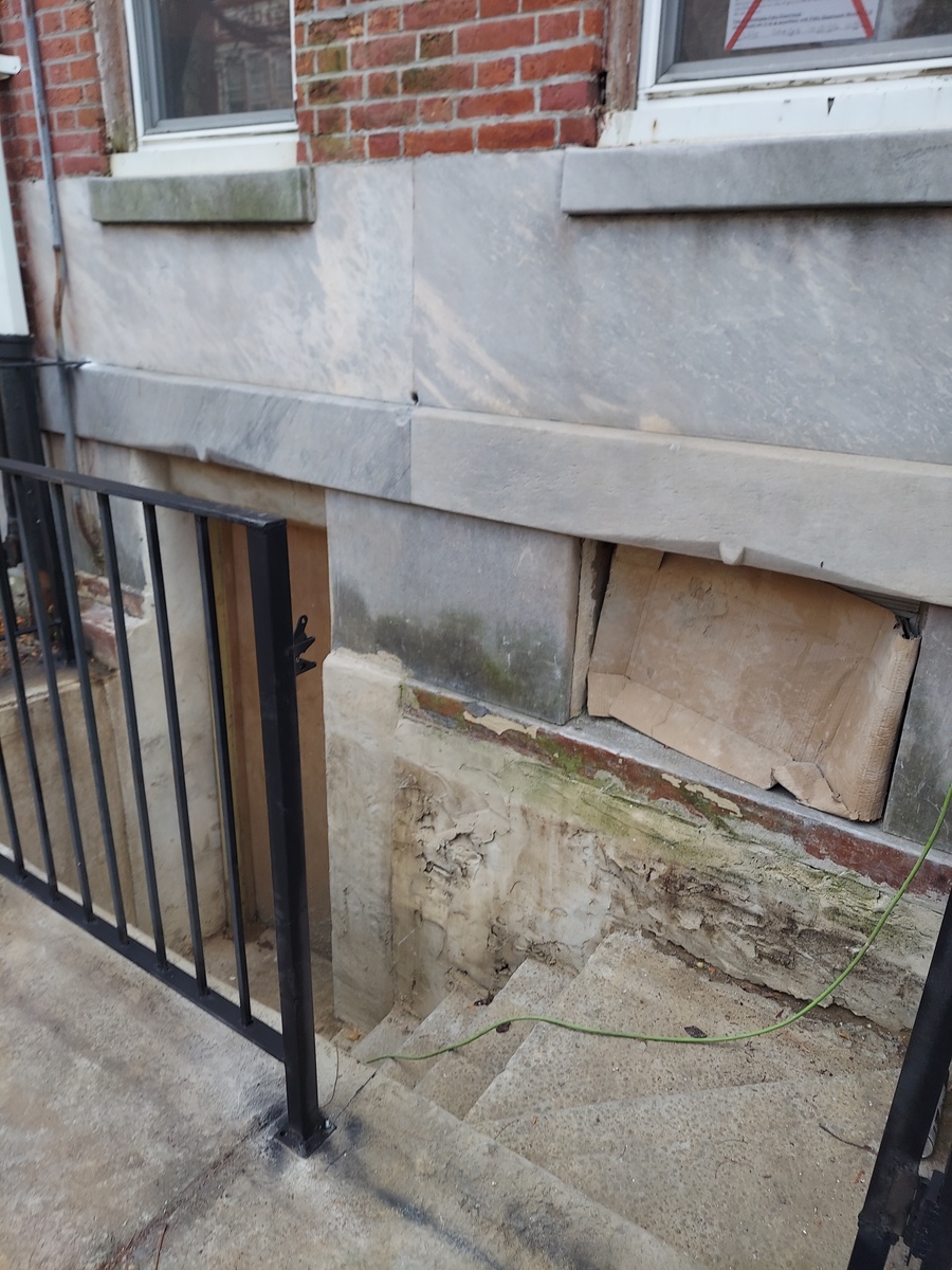 Photographic documentation of the work as submitted to the city's 311 record.