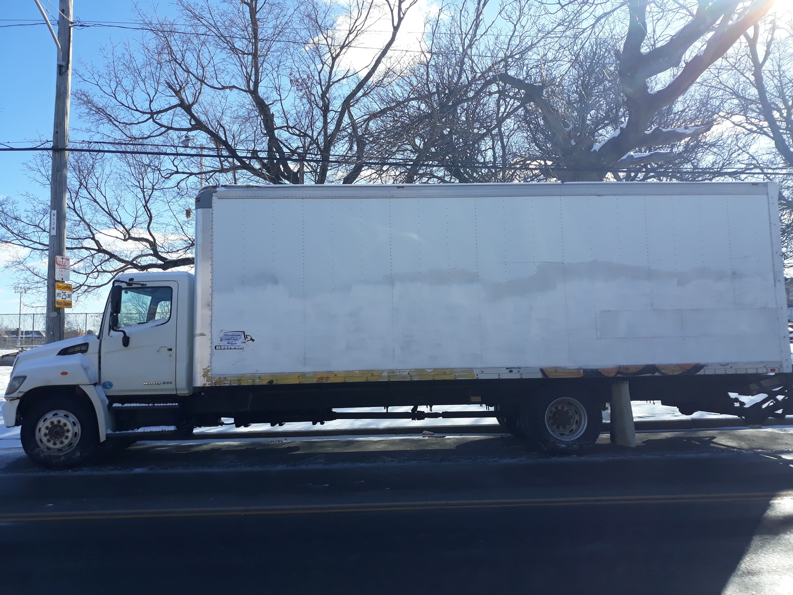 Photographic documentation of the work as submitted to the city's 311 record.