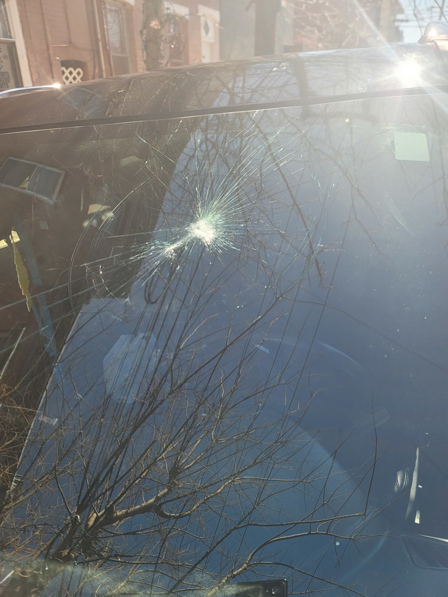 Photographic documentation of the work as submitted to the city's 311 record.