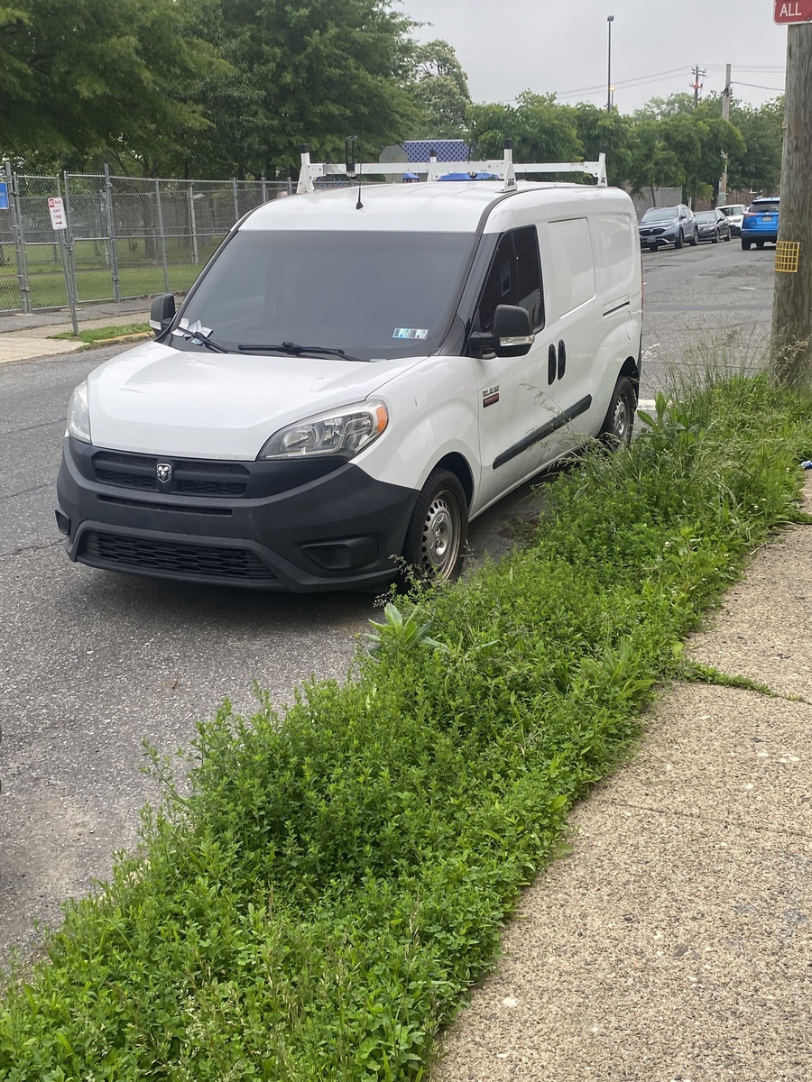 Photographic documentation of the work as submitted to the city's 311 record.