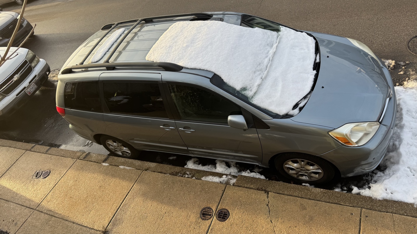 Photographic documentation of the work as submitted to the city's 311 record.