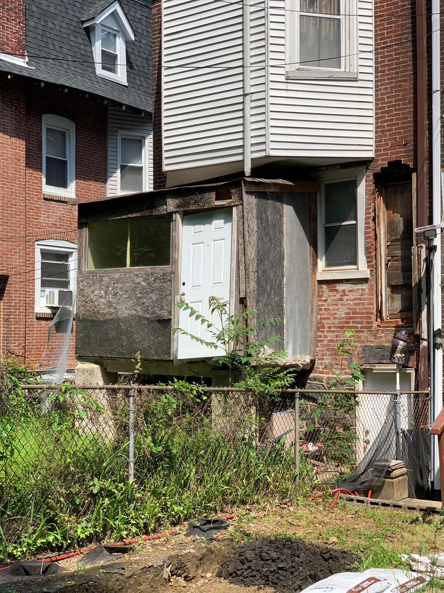 Photographic documentation of the work as submitted to the city's 311 record.