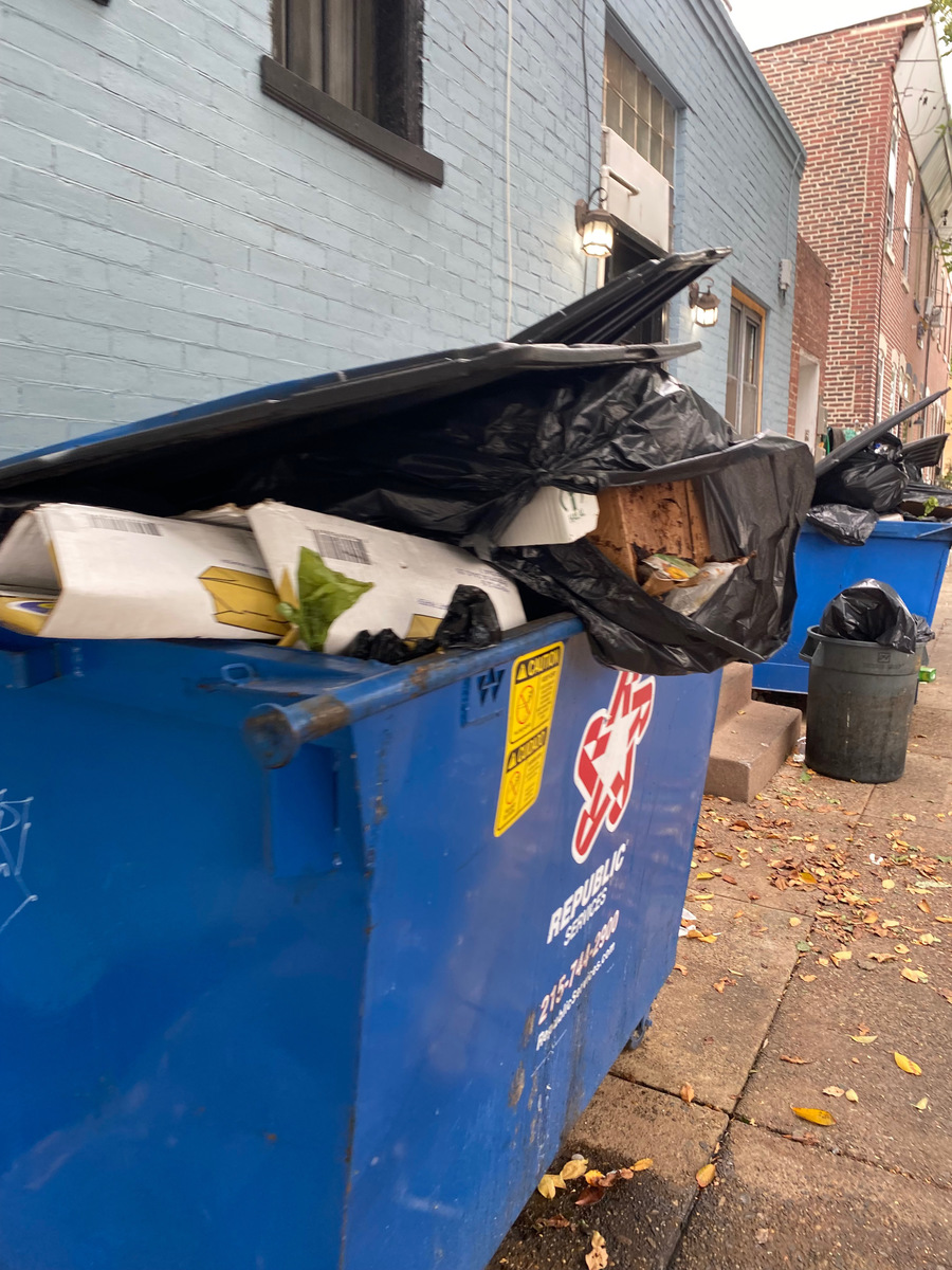 Photographic documentation of the work as submitted to the city's 311 record.