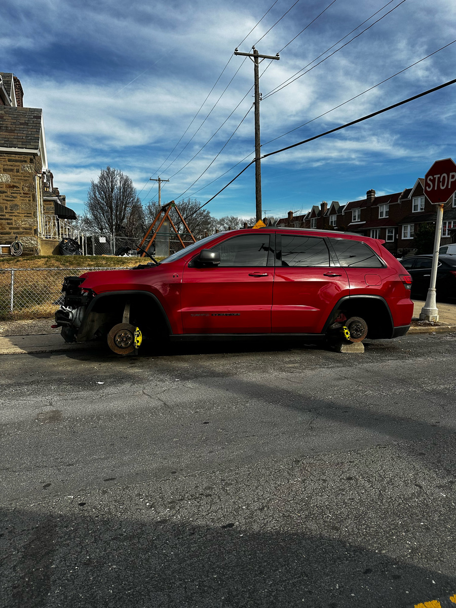 Photographic documentation of the work as submitted to the city's 311 record.