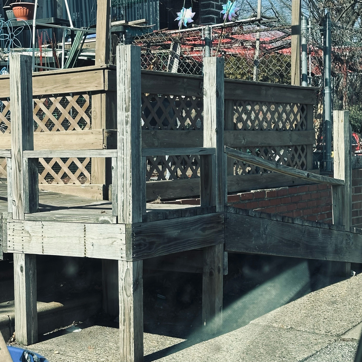 Photographic documentation of the work as submitted to the city's 311 record.