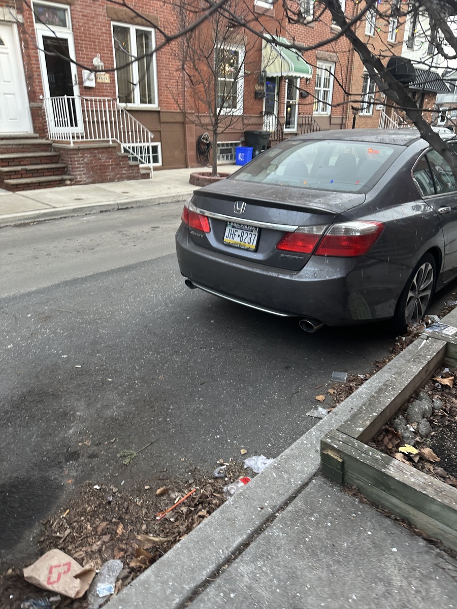 Photographic documentation of the work as submitted to the city's 311 record.