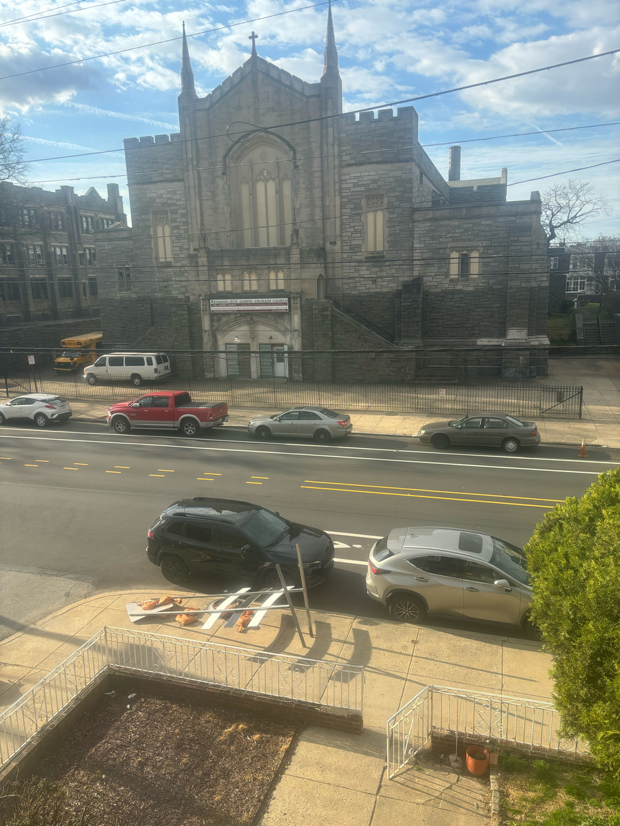 Photographic documentation of the work as submitted to the city's 311 record.