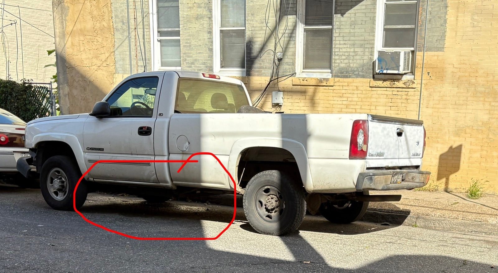 Photographic documentation of the work as submitted to the city's 311 record.