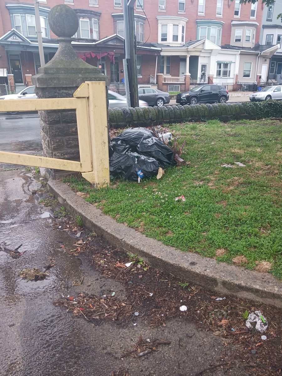 Photographic documentation of the work as submitted to the city's 311 record.