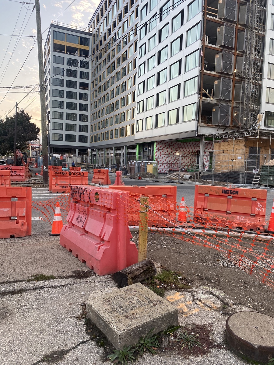 Photographic documentation of the work as submitted to the city's 311 record.