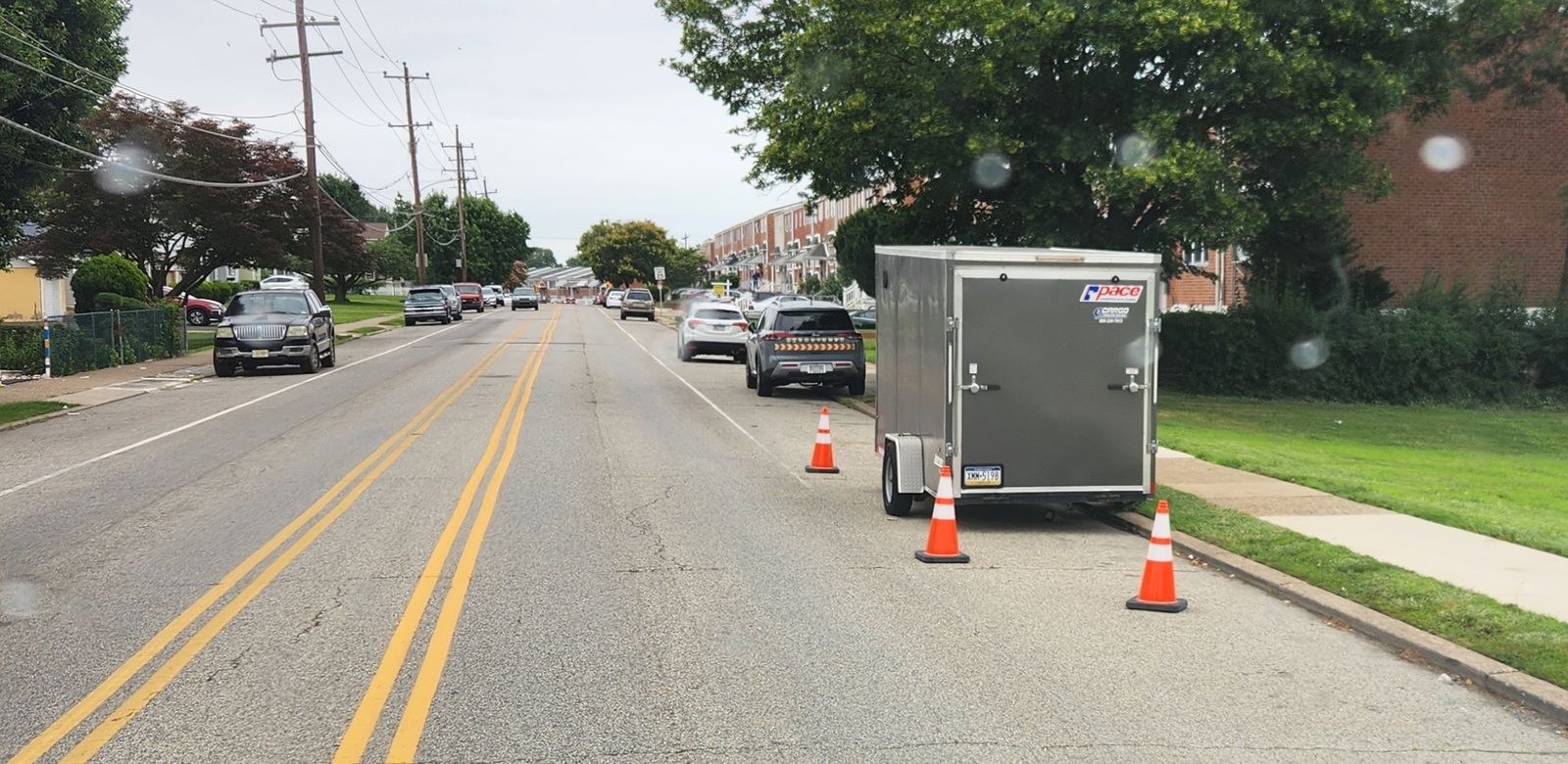 Photographic documentation of the work as submitted to the city's 311 record.
