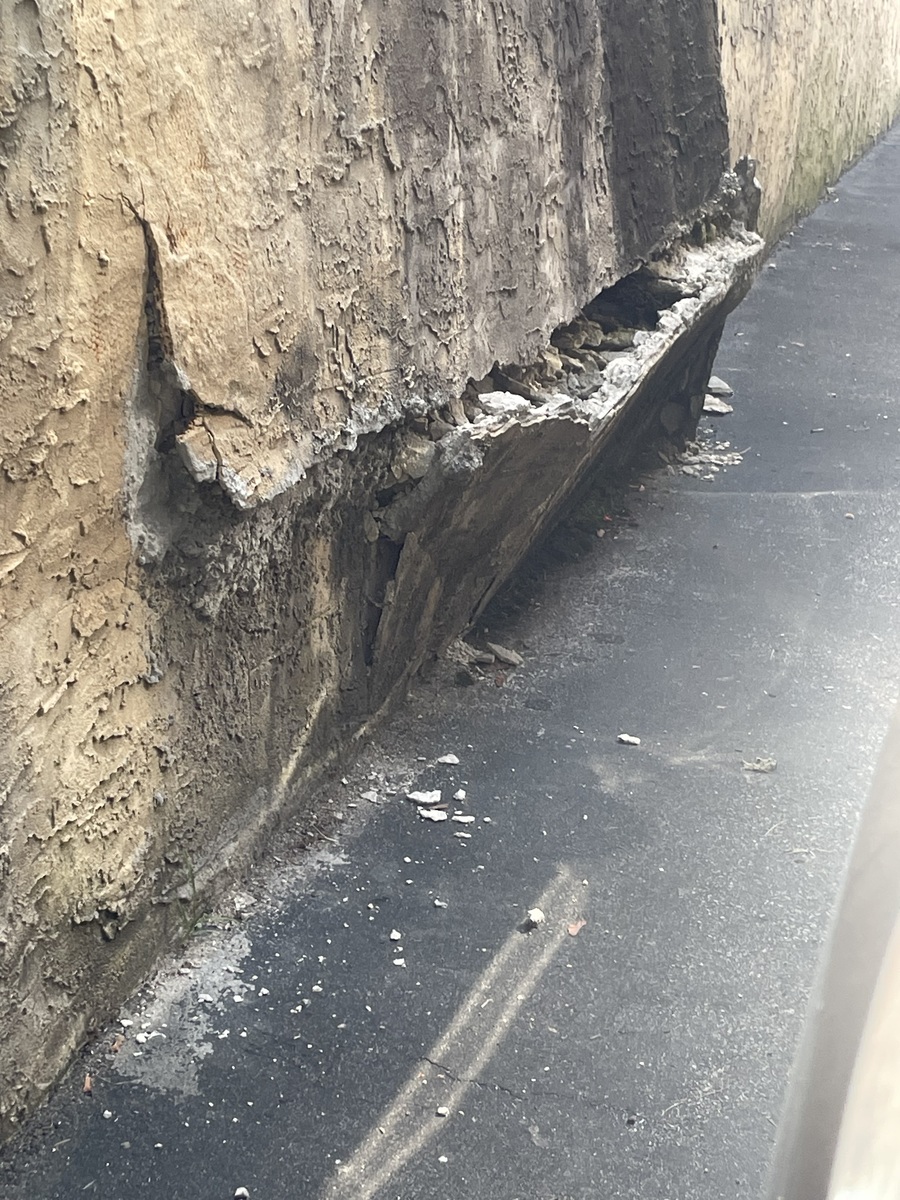 Photographic documentation of the work as submitted to the city's 311 record.