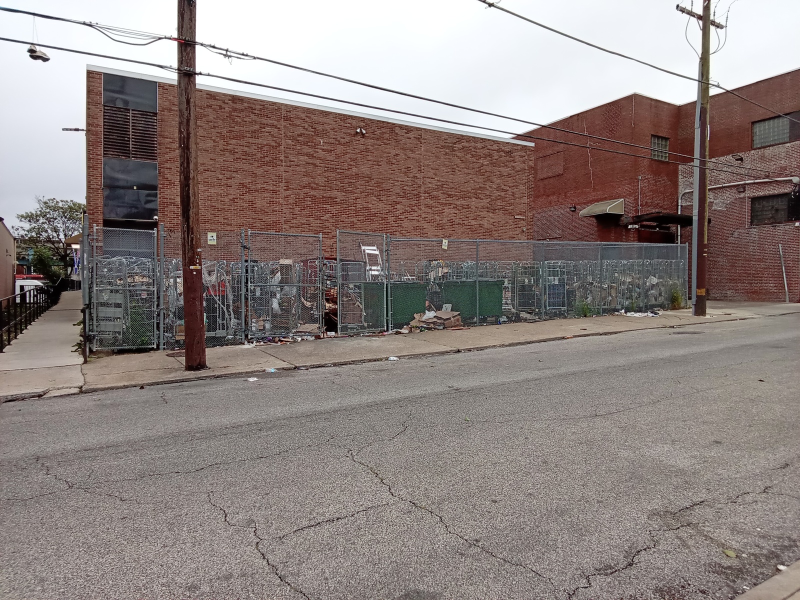 Photographic documentation of the work as submitted to the city's 311 record.