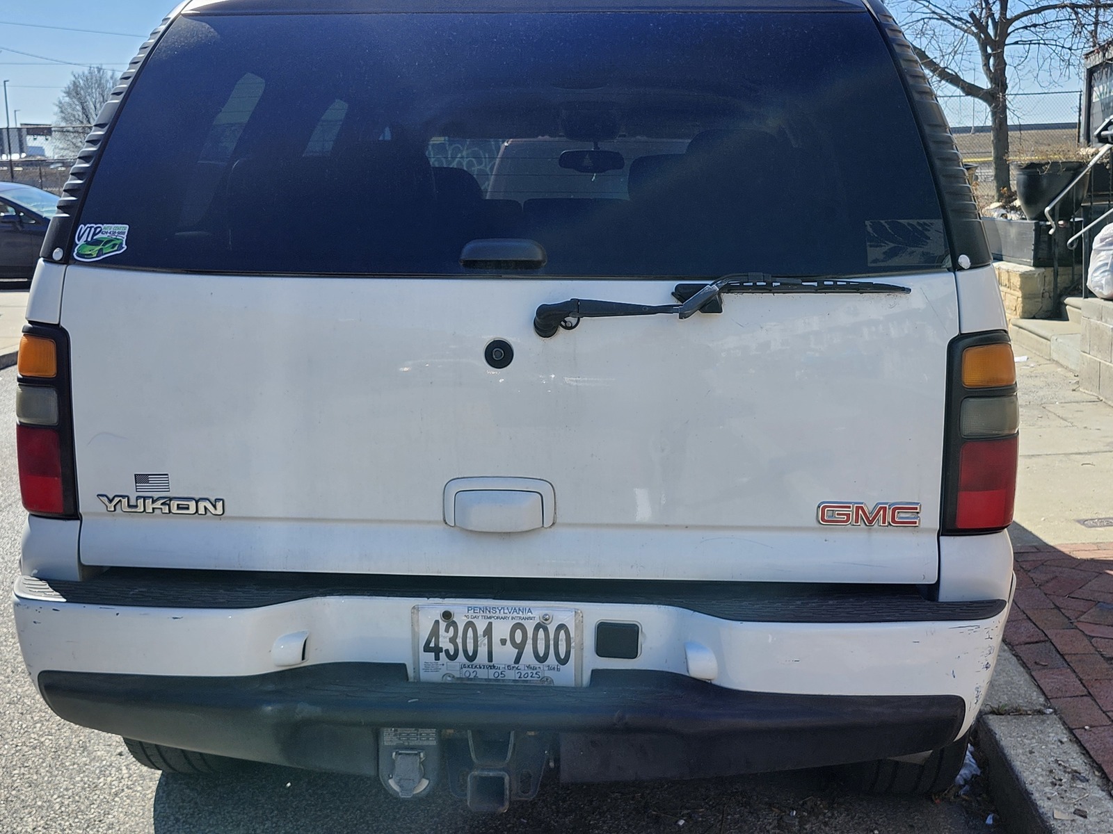 Photographic documentation of the work as submitted to the city's 311 record.