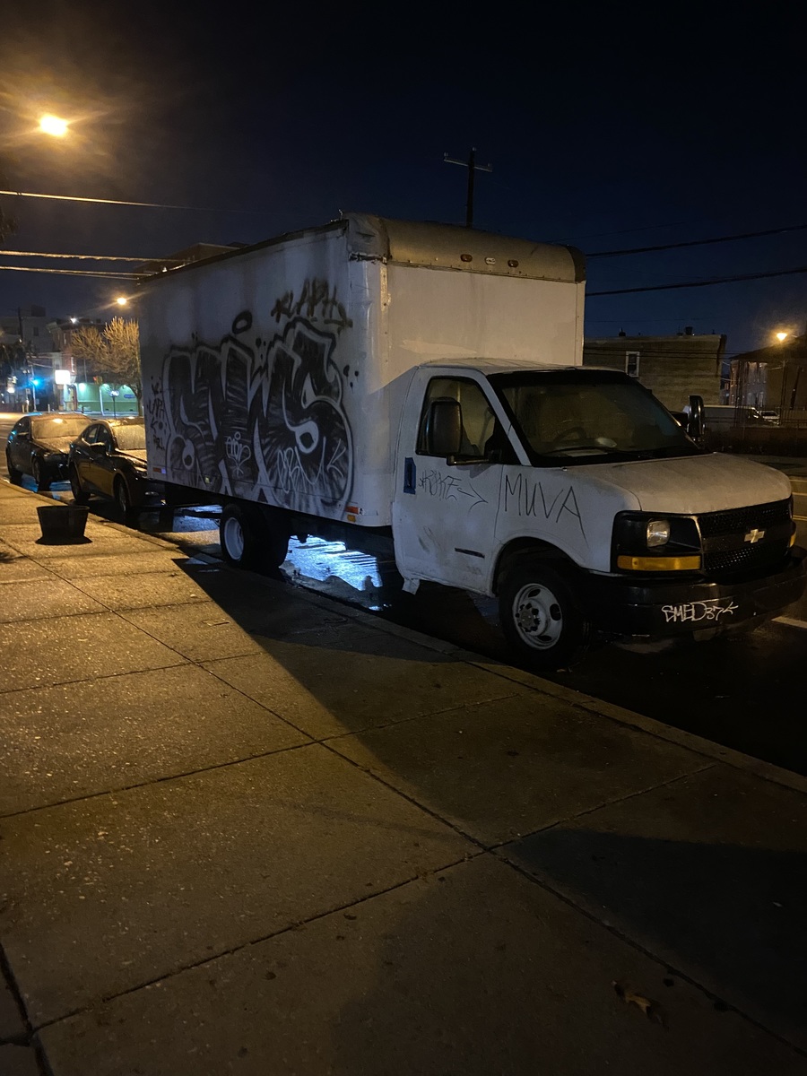 Photographic documentation of the work as submitted to the city's 311 record.