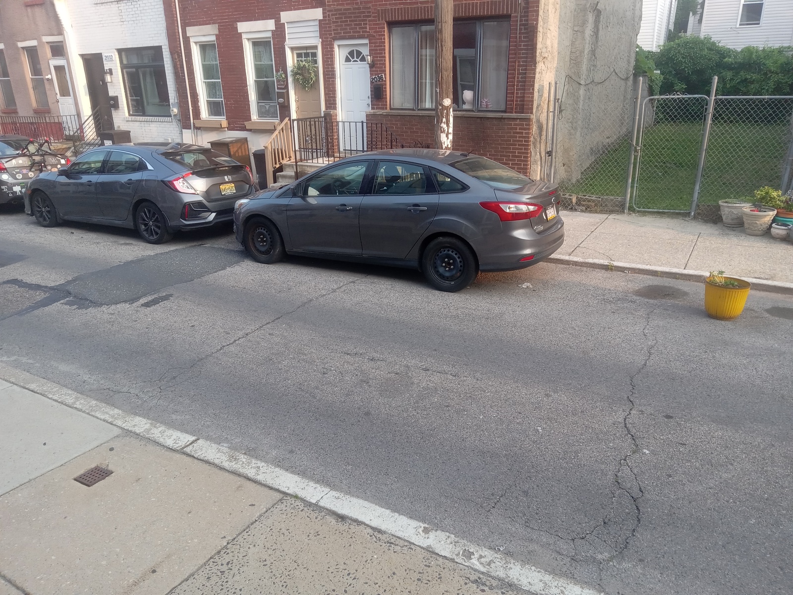 Photographic documentation of the work as submitted to the city's 311 record.