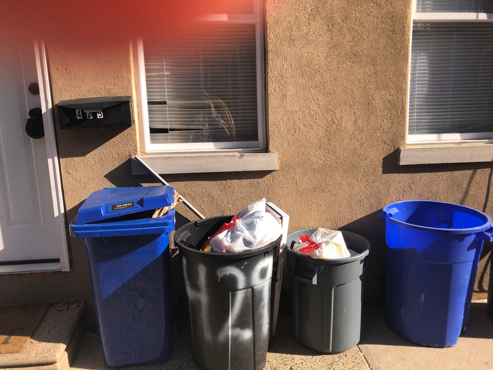 Photographic documentation of the work as submitted to the city's 311 record.