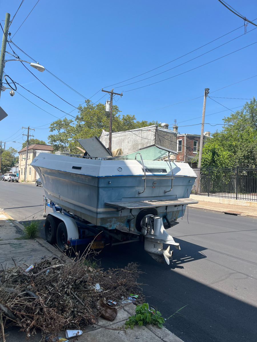 Photographic documentation of the work as submitted to the city's 311 record.