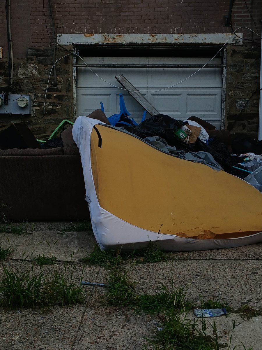 Photographic documentation of the work as submitted to the city's 311 record.