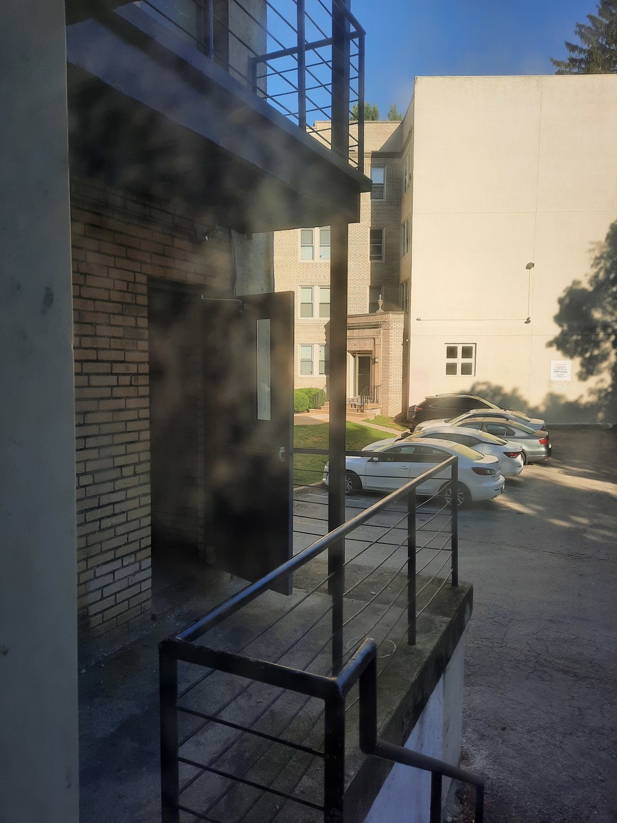 Photographic documentation of the work as submitted to the city's 311 record.