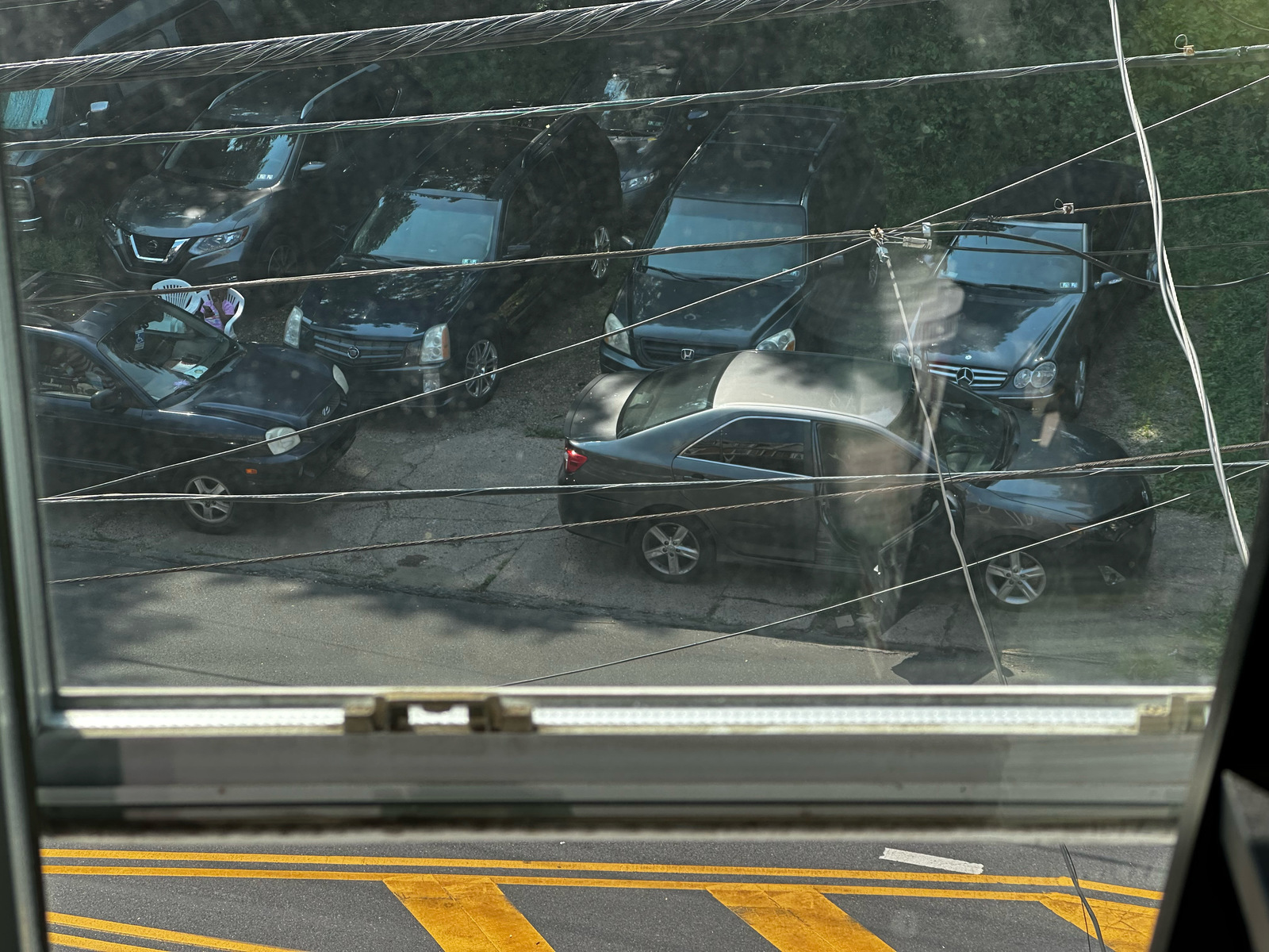 Photographic documentation of the work as submitted to the city's 311 record.