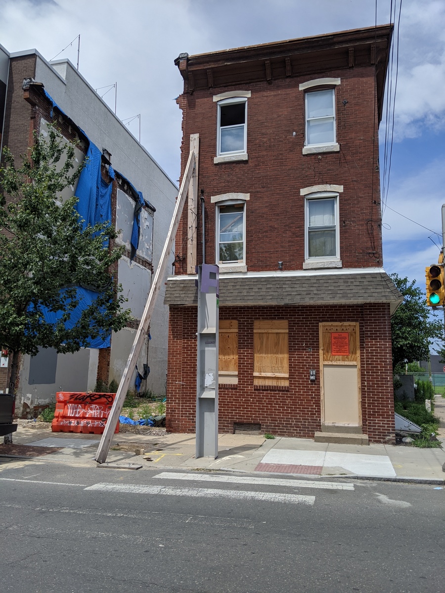 Photographic documentation of the work as submitted to the city's 311 record.