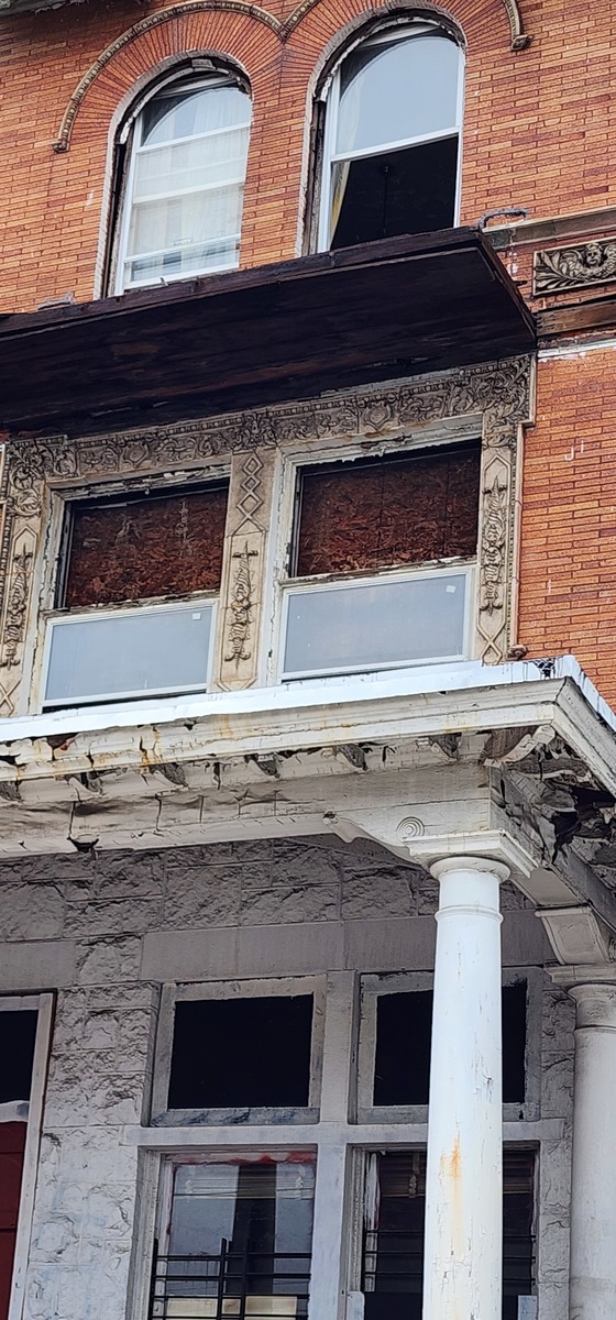 Photographic documentation of the work as submitted to the city's 311 record.