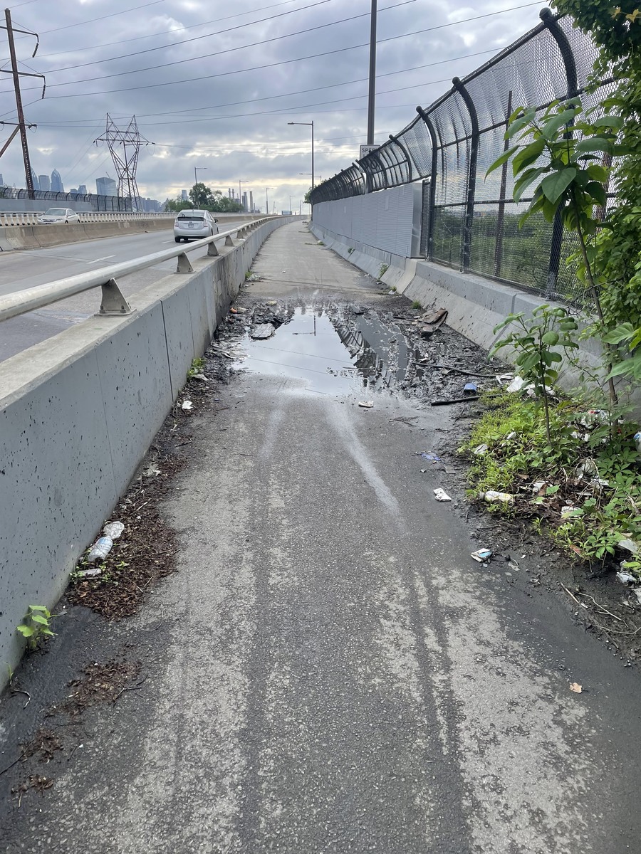 Photographic documentation of the work as submitted to the city's 311 record.