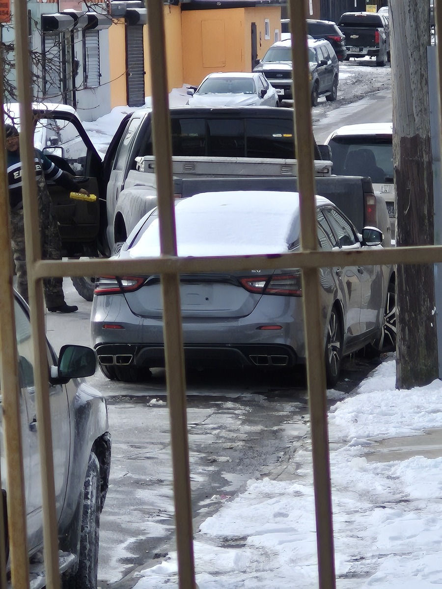 Photographic documentation of the work as submitted to the city's 311 record.