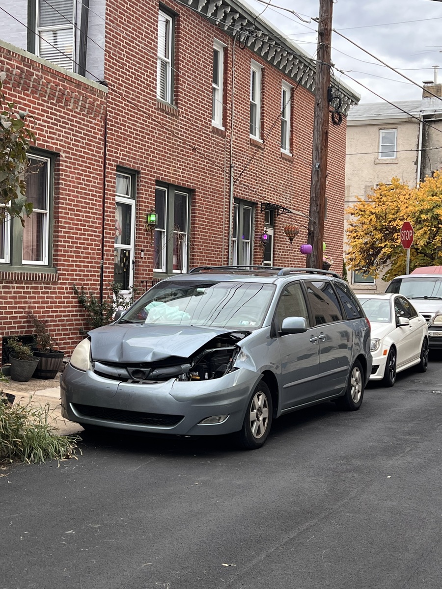 Photographic documentation of the work as submitted to the city's 311 record.