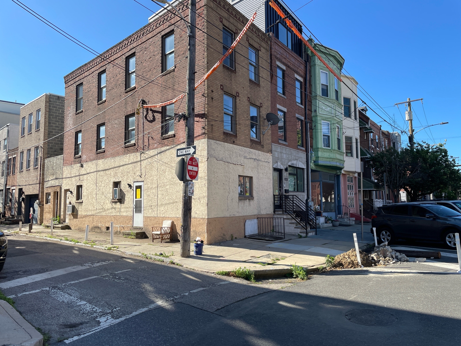 Photographic documentation of the work as submitted to the city's 311 record.