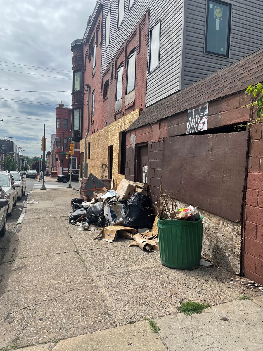 Photographic documentation of the work as submitted to the city's 311 record.