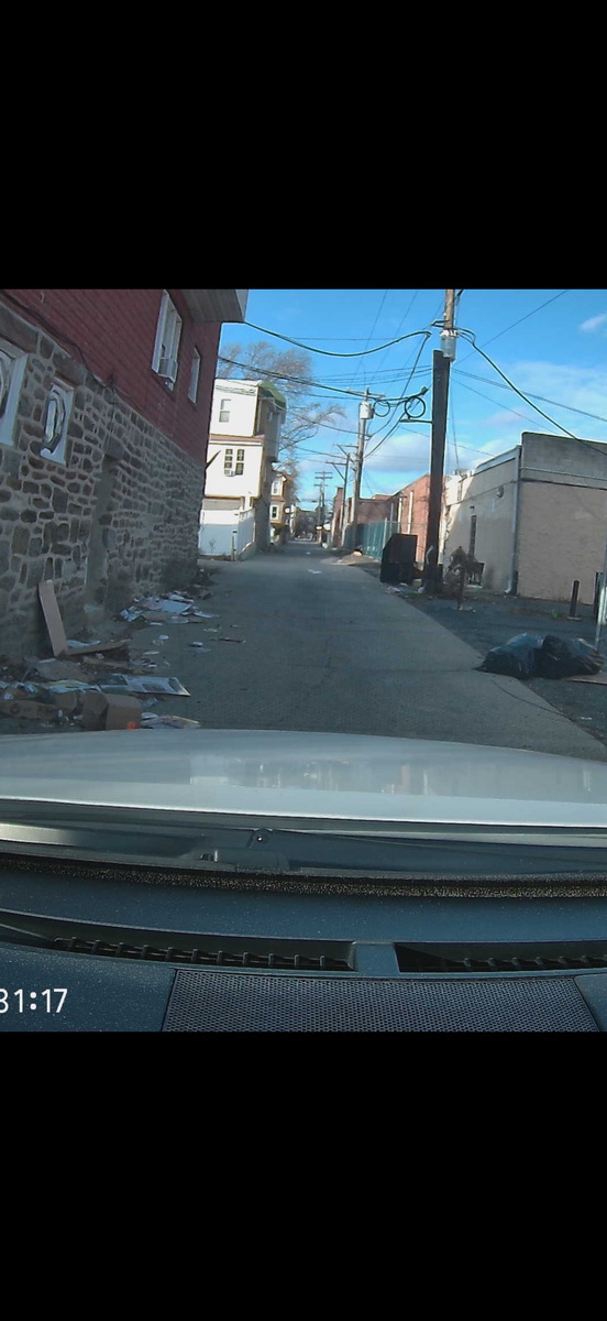 Photographic documentation of the work as submitted to the city's 311 record.