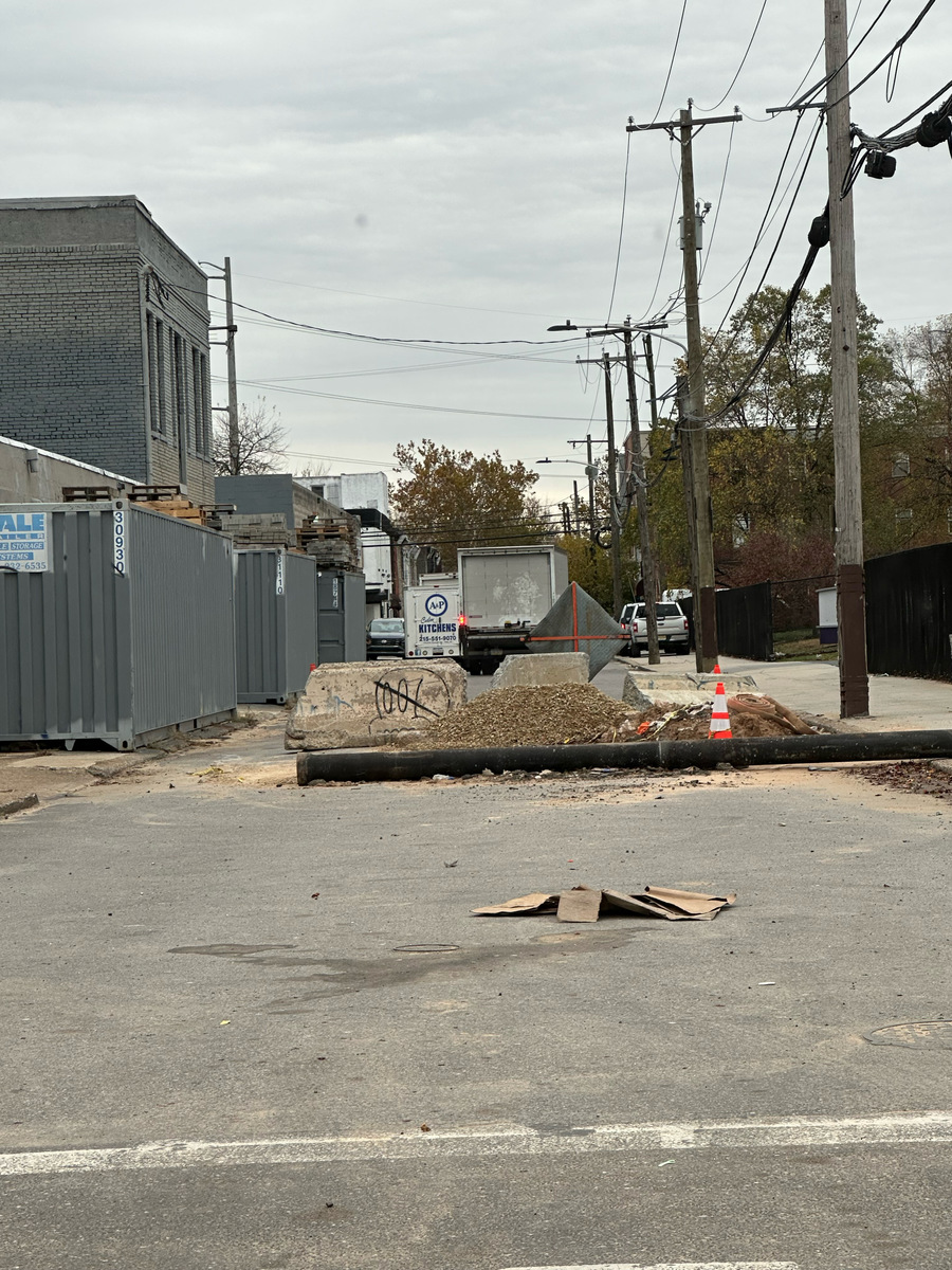 Photographic documentation of the work as submitted to the city's 311 record.
