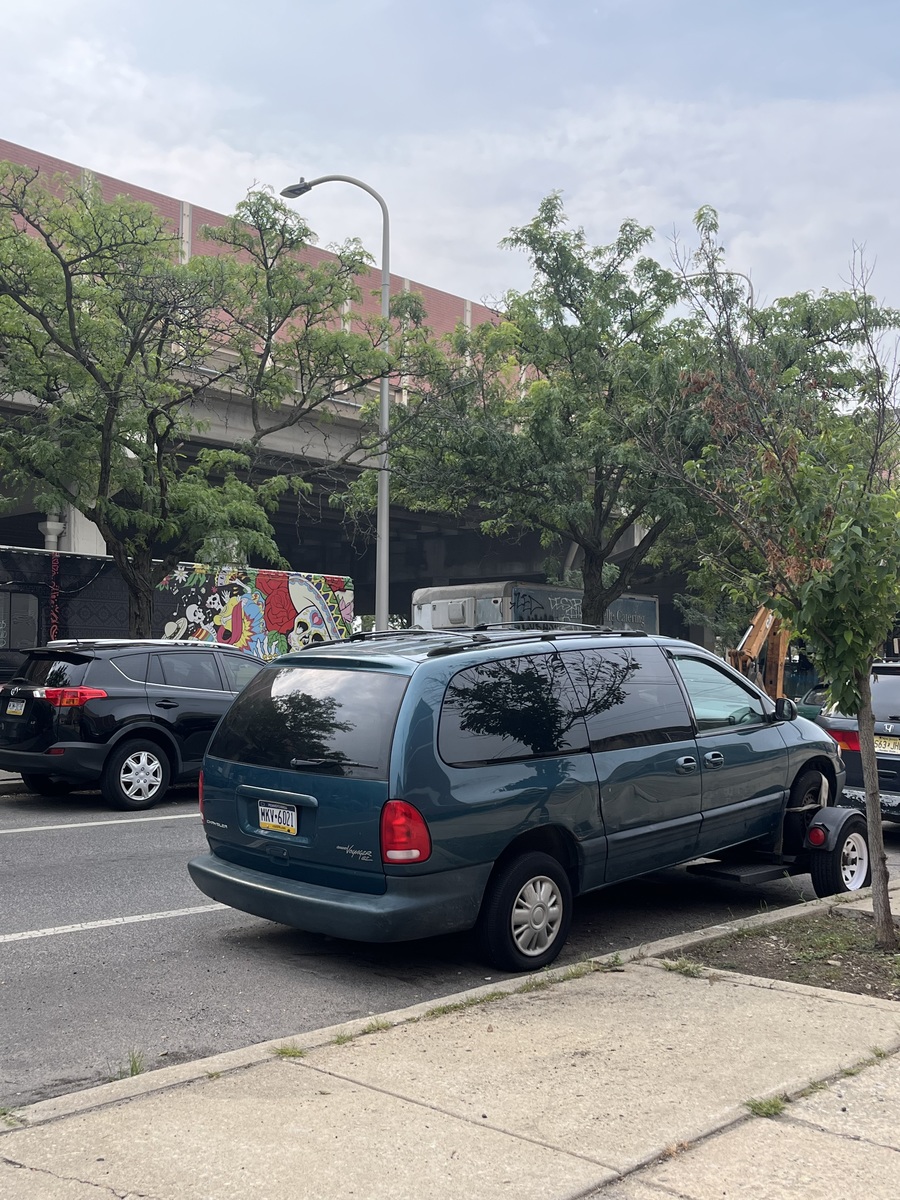 Photographic documentation of the work as submitted to the city's 311 record.
